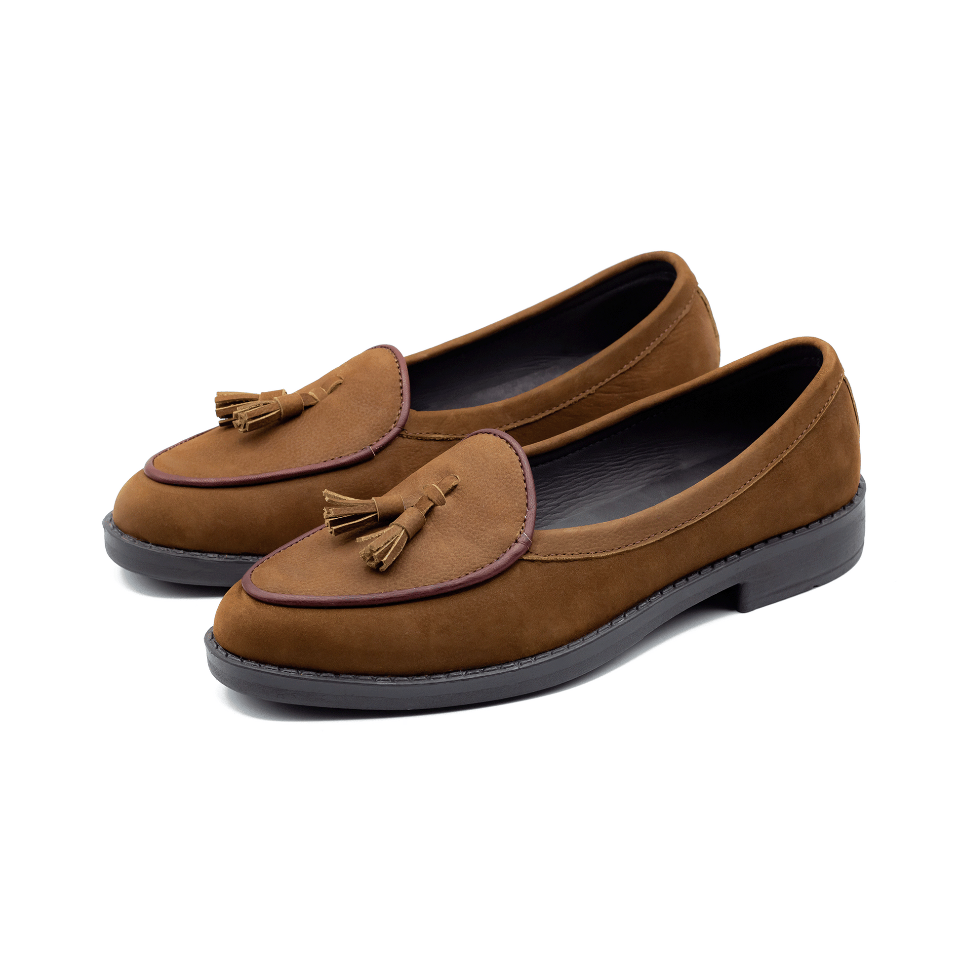 Tassel Loafer for Men | Brown | WLL-58BR - Walrus Lifestyle
