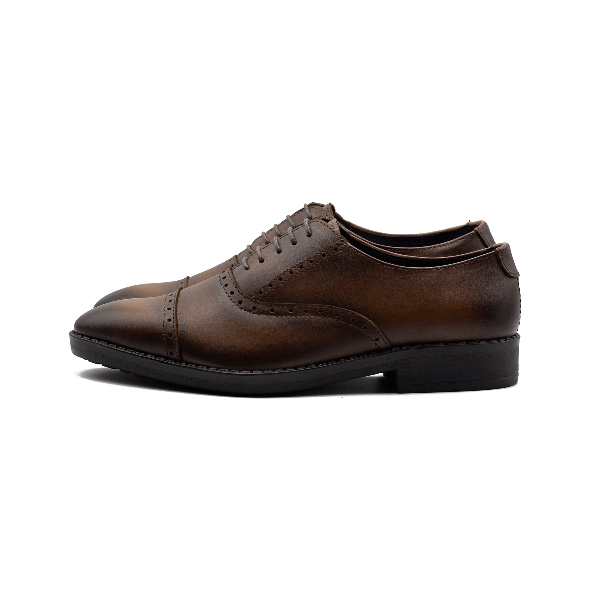 Handcrafted Oxford| Chocolate | WLOX-43C - Walrus Lifestyle