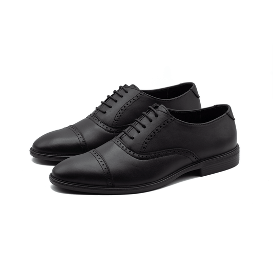 Handcrafted Oxford | Black | WLOX-43B - Walrus Lifestyle
