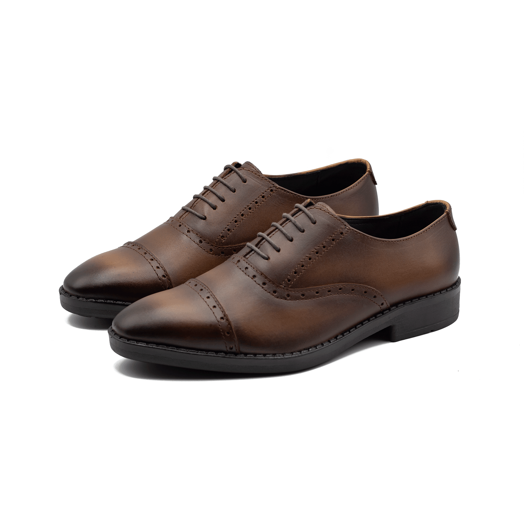 Handcrafted Oxford| Chocolate | WLOX-43C - Walrus Lifestyle