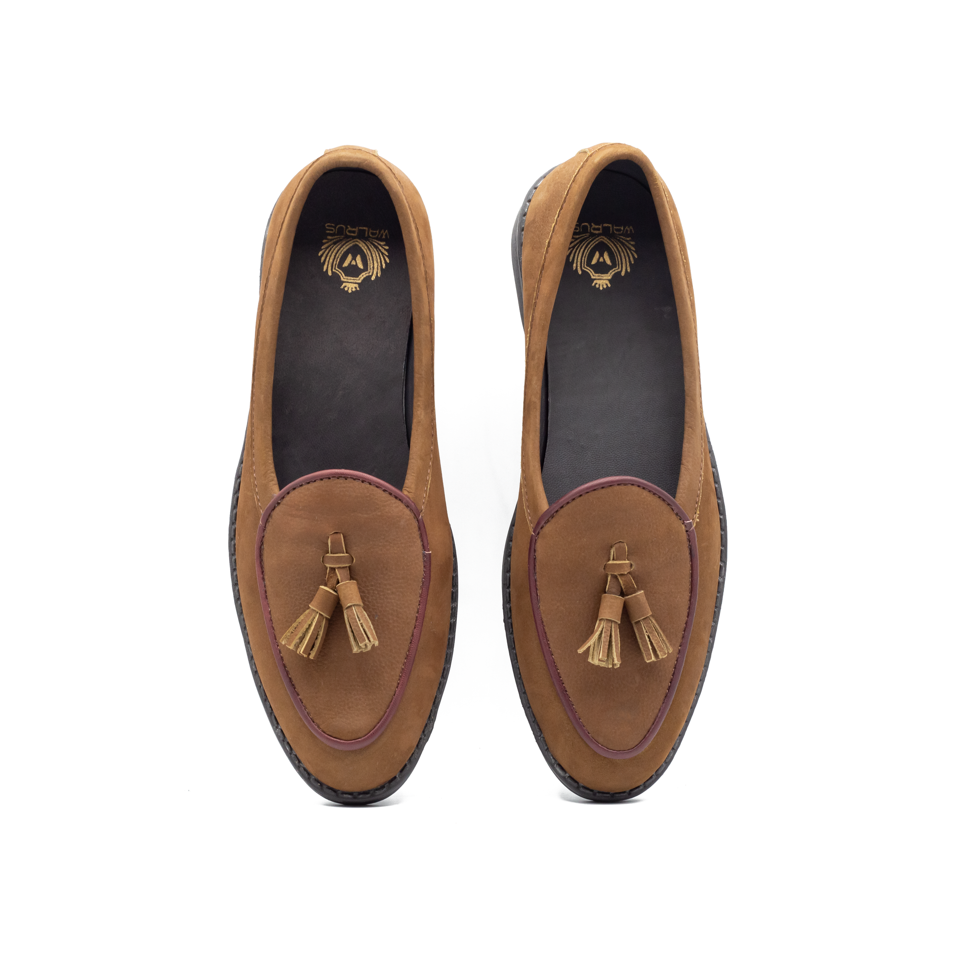 Tassel Loafer for Men | Brown | WLL-58BR - Walrus Lifestyle