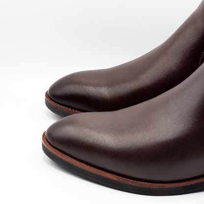 Handcrafted Custom | Chelsea Boot | Chocolate | WLCB-500C