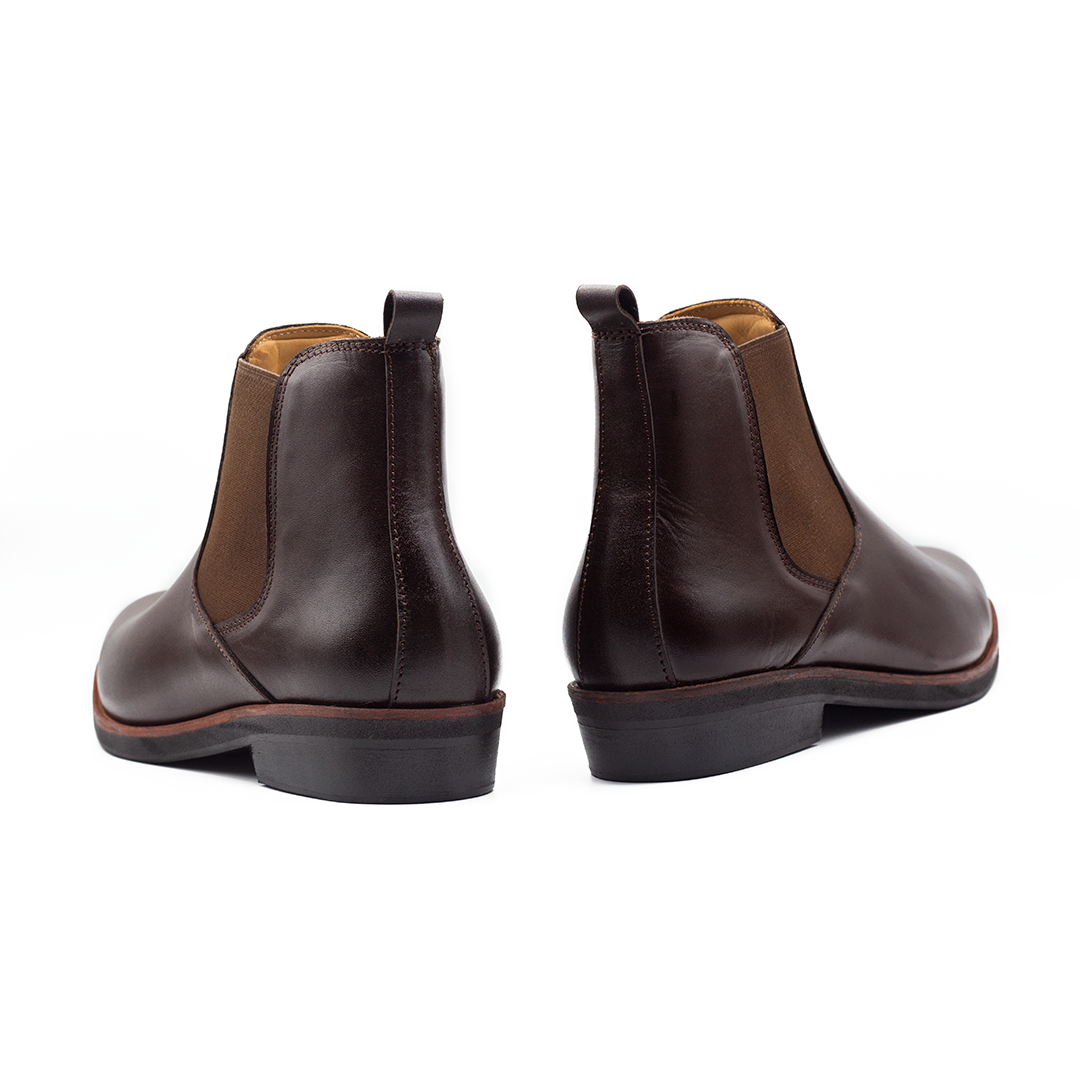 Handcrafted Custom | Chelsea Boot | Chocolate | WLCB-500C