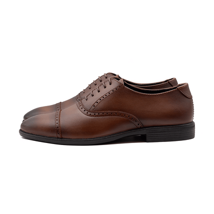 Handcrafted Oxford| Chocolate | WLOX-43C - Walrus Lifestyle