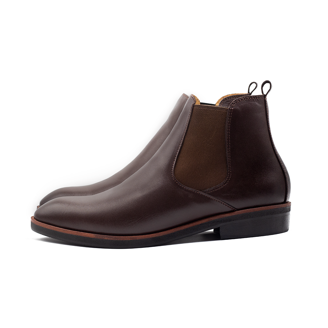 Handcrafted Custom | Chelsea Boot | Chocolate | WLCB-500C