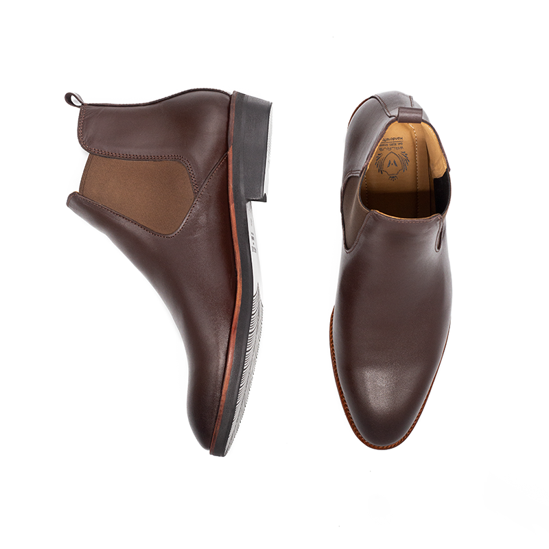 Handcrafted Custom | Chelsea Boot | Chocolate | WLCB-500C
