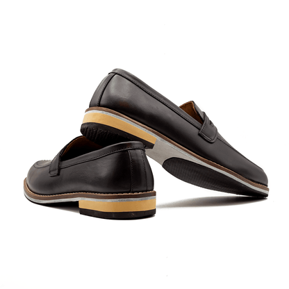 The Winston Series | Loafer | Black | WLL-51B - Walrus Lifestyle