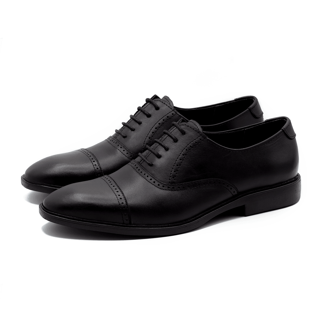 Handcrafted Oxford | Black | WLOX-43B - Walrus Lifestyle