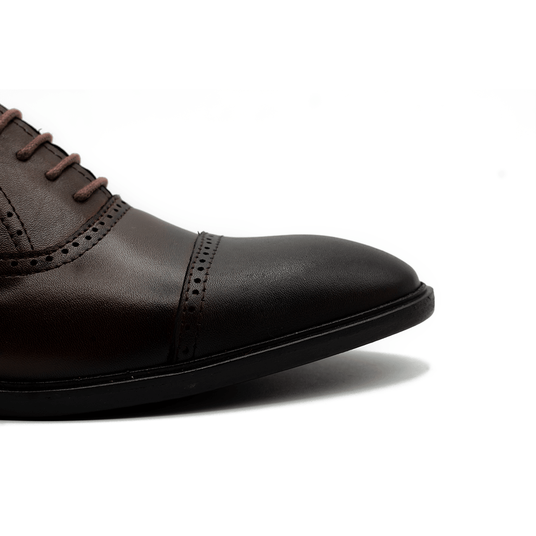 Handcrafted Oxford| Chocolate | WLOX-43C - Walrus Lifestyle