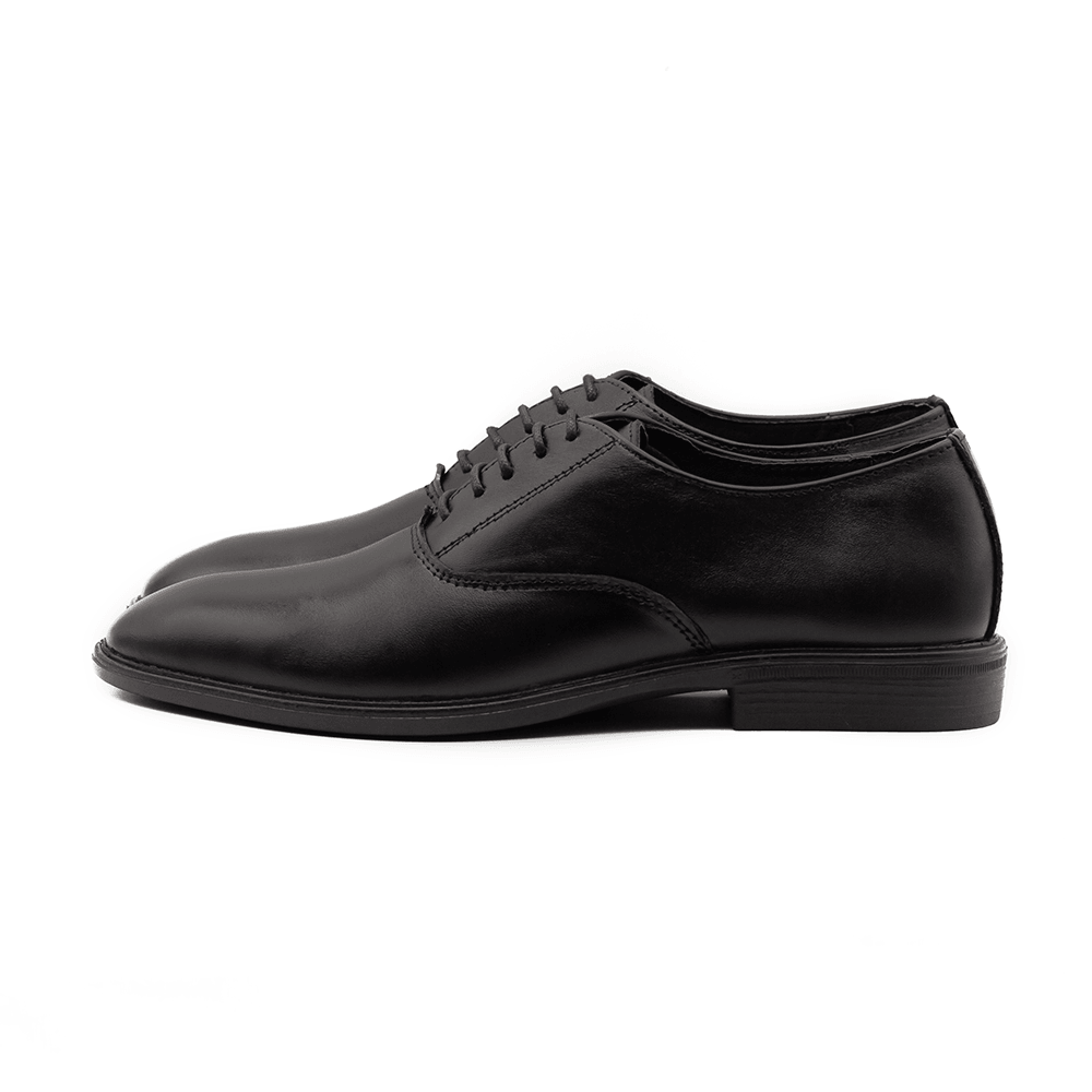 Cap Toe Oxford (Regular) | Black | WLOX-40B - Walrus Lifestyle